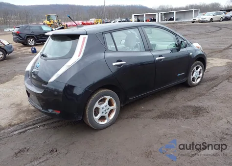 2012 Nissan Leaf Sl from USA, damaged, VIN JN1AZ0CP7CT017712